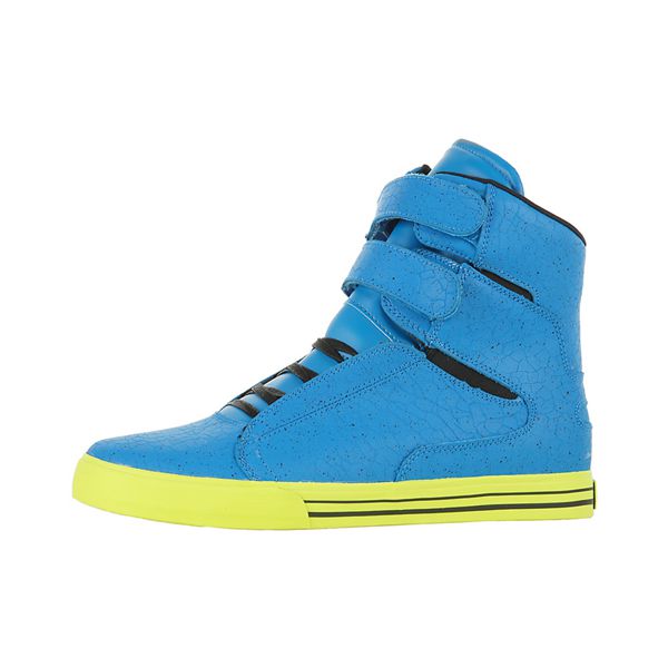 Supra TK Society High Top Shoes Mens - Blue | UK 35N2N08